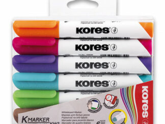 Popisovač Kores K-Marker Whiteboard - sada 6 barev