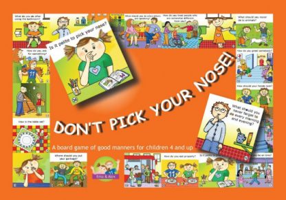 Don't pick your nose! A board game of good manners