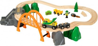 Brio set - Vláčkodráha s nákladním vlakem