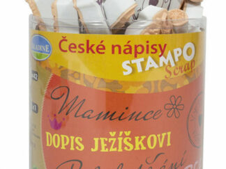 Stampo scrap -  České nápisy