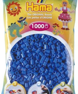 Hama Midi - korálky světle modré 1000 ks