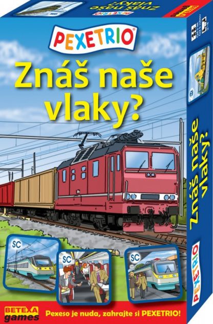 Pexetrio - Znáš naše vlaky?