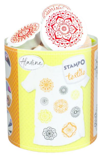 Stampo textil - Mandaly - 9 ks