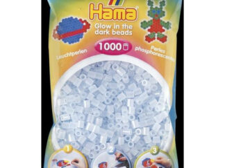 Hama Midi - korálky modré svítící 1000 ks