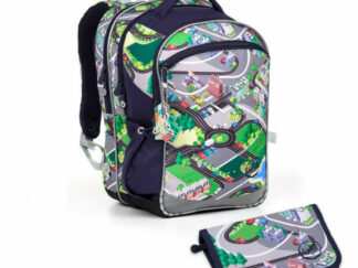 Školní batoh a penál Topgal  - COCO17001 B + PENN17001 B