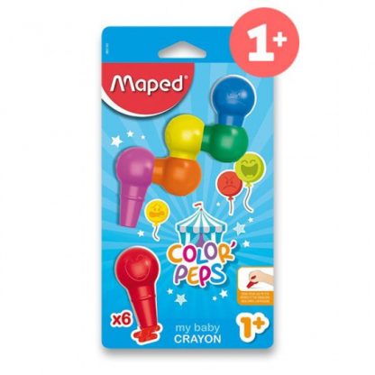 Voskové pastely Maped Color'Peps Baby Crayons