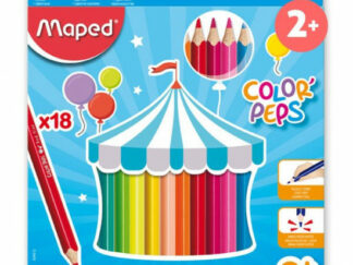 Pastelky Maped Color´Peps Jumbo - 18 barev