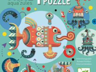 Kreativní puzzle - obyvatelé moře - 18 ks