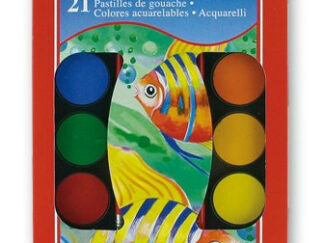 Vodové barvy Faber-Castell velké 30 mm - 21 barev