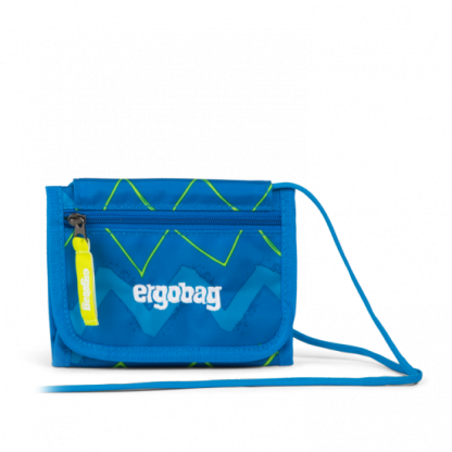 Peněženka Ergobag  - modro zelená zig zag