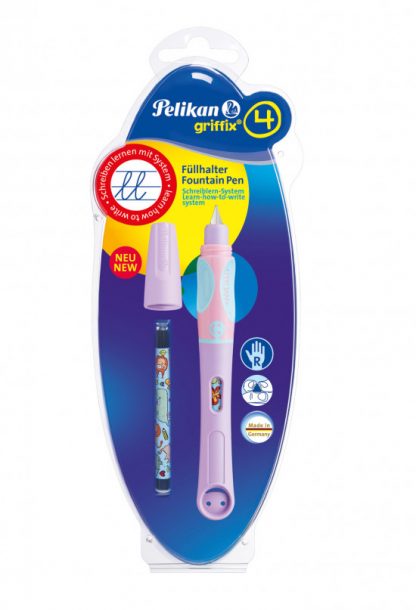 Bombičkové pero Griffix 4 pro praváky - fialové