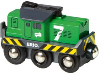Brio - Elektrická lokomotiva zelená