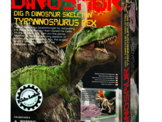Vykopávka Tyranosaura rexe se skládací kostrou