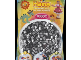 Hama Midi -  korálky stříbrné 1000 ks
