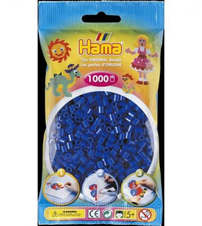 Hama Midi - korálky modré 1000 ks