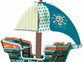 3D kartonová skládačka - Pirátská loď