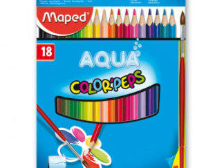 Akvarelové pastelky Maped - 18 barev + štětec