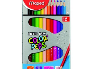 Pastelky Maped Color´Peps Metal Box - 12 barev