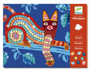 Mozaika - kočka a želva