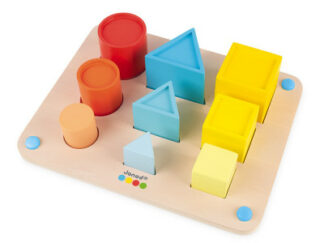 Učíme se tvary a barvy metodou Montessori