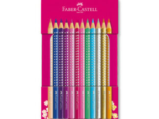 Pastelky Faber-Castell Sparkle - 12 barev