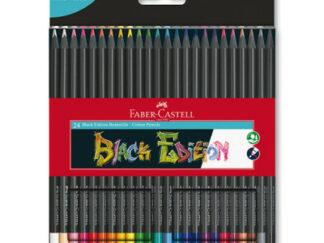 Pastelky Faber-Castell Black Edition - 24 barev