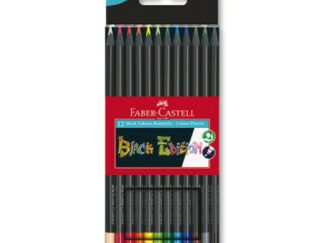Pastelky Faber-Castell Black Edition - 12 barev
