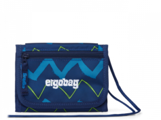 Peněženka Ergobag - blue zig zag