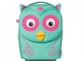 Dětský cestovní kufřík Affenzahn Owl - Turquoise