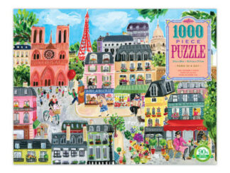 Puzzle - Den v Paříži - 1000 dílků